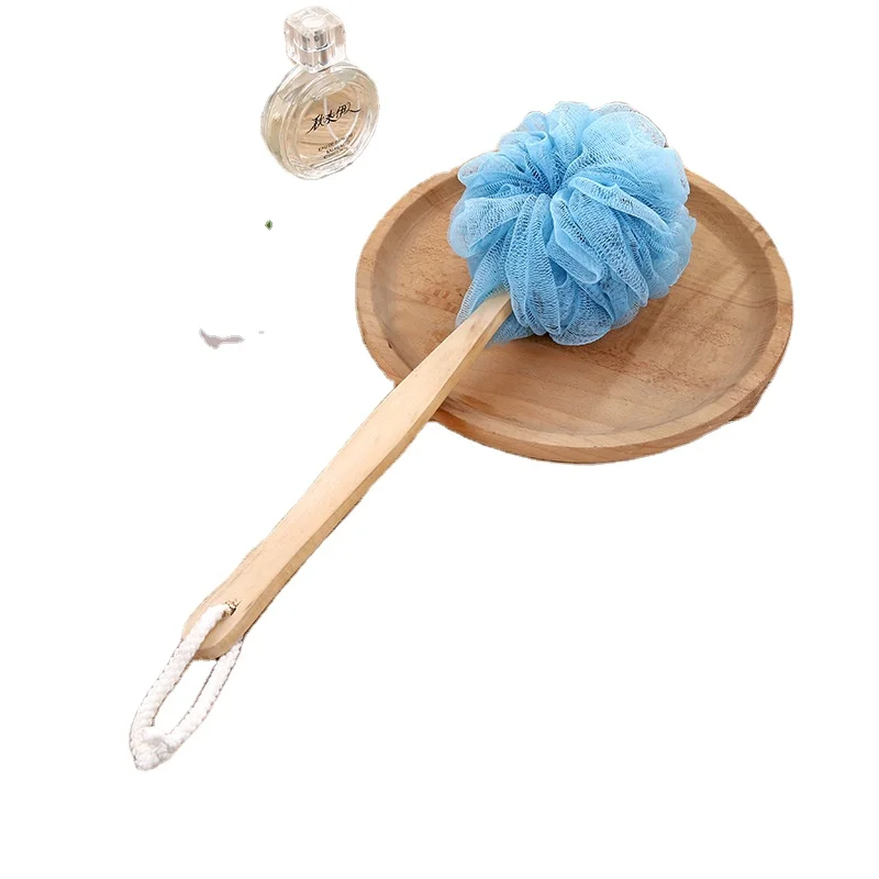 

Rub artifact flower long handle rub towel strong do not ask to rub back bath brush