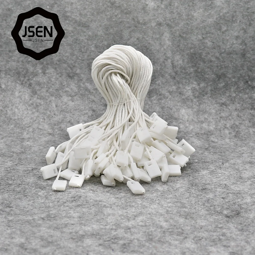 
good quality Hang tag string loop for clothing 