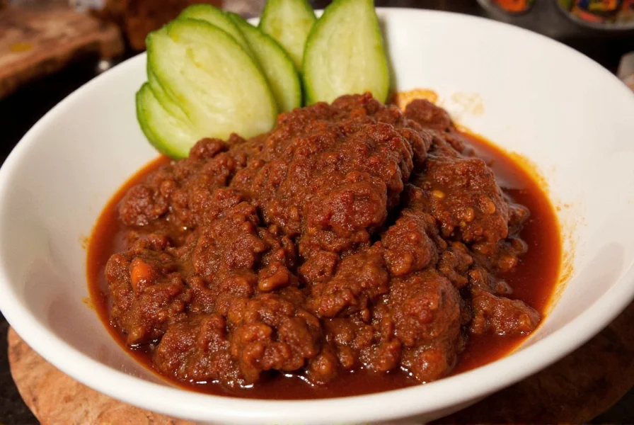 Dark chocolate chunks used in mole sauce