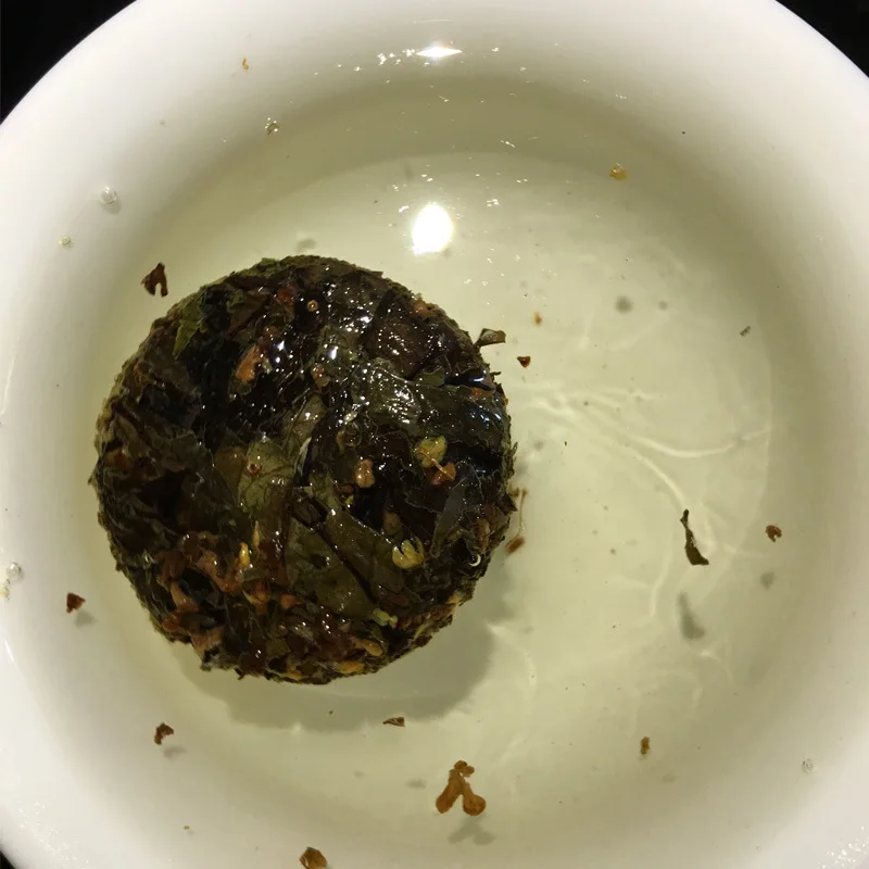 Osmanthus White Tea mini Cake 5g/ Osmanthus White Tea tuocha 5g - 4uTea | 4uTea.com