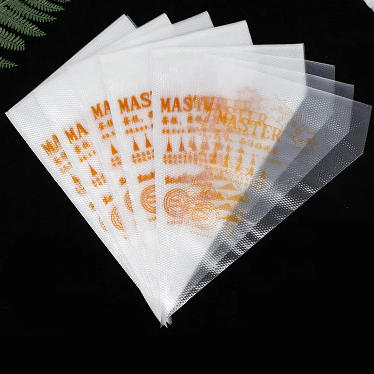 

High quality eco kitchen baking accessories 12 inch diy cream decoration plastic disposable cake icing piping bags, Transparent