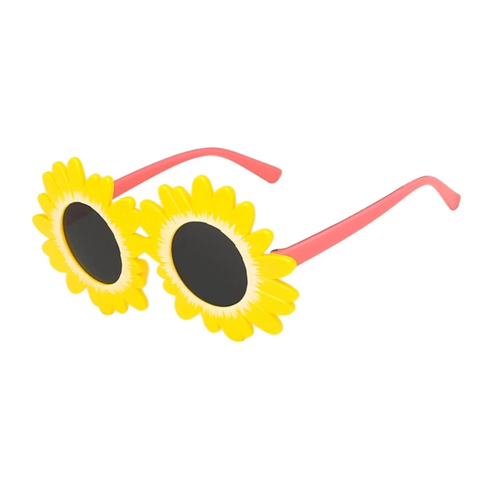 

Trend 2021 Sun Flower Kids Sunglasses Round Cute Glasses Boy Girls Sun Glasses Baby Shade's Children, Custom colors