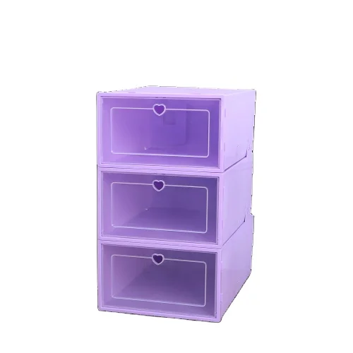 

Genuine Plastic Custom Clear Black Baby Shoe Box With Logo And Silk Bag, Customized color