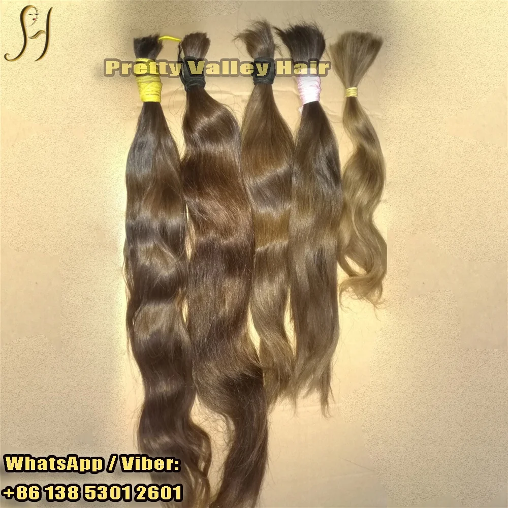 3 double drawn russian blonde virgin curly human hair bulk .jpg