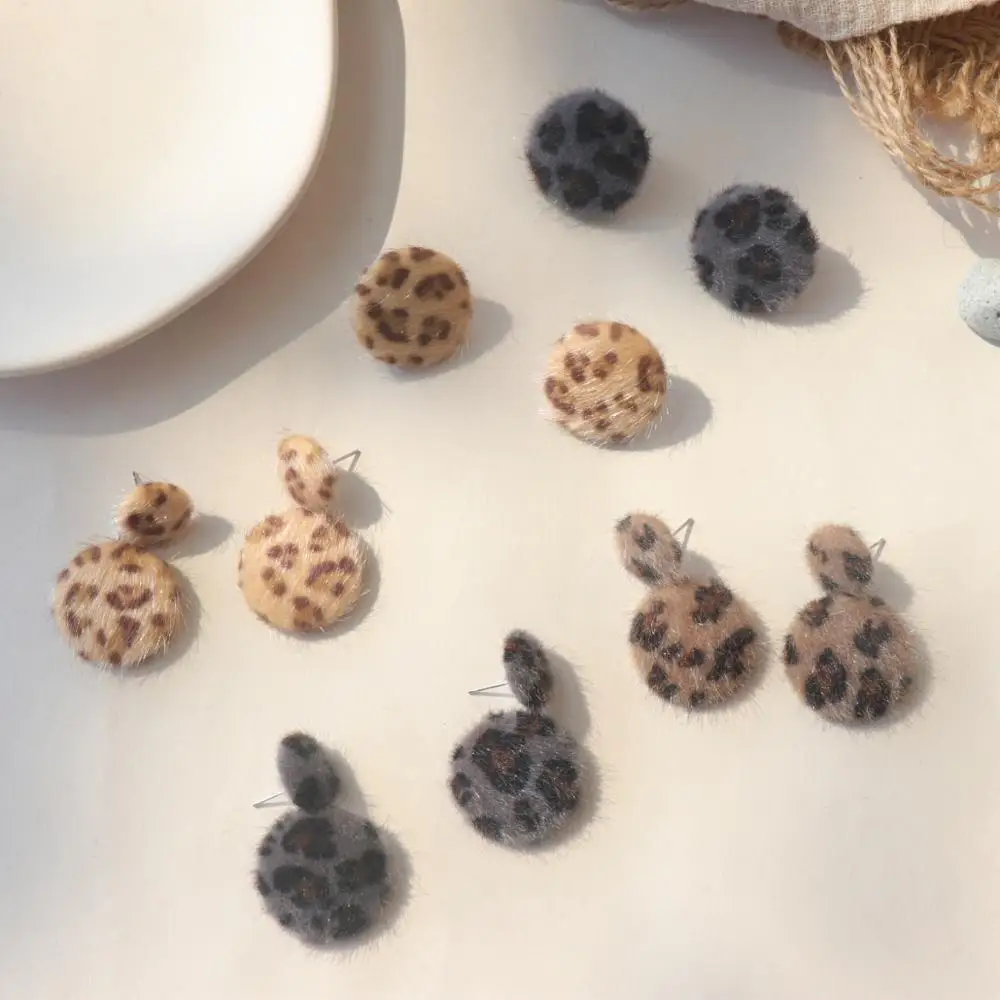 

Fashion Design Leopard pattern Stud Earrings for girls Cheap Earrings Wholesale jewelry, Colorful
