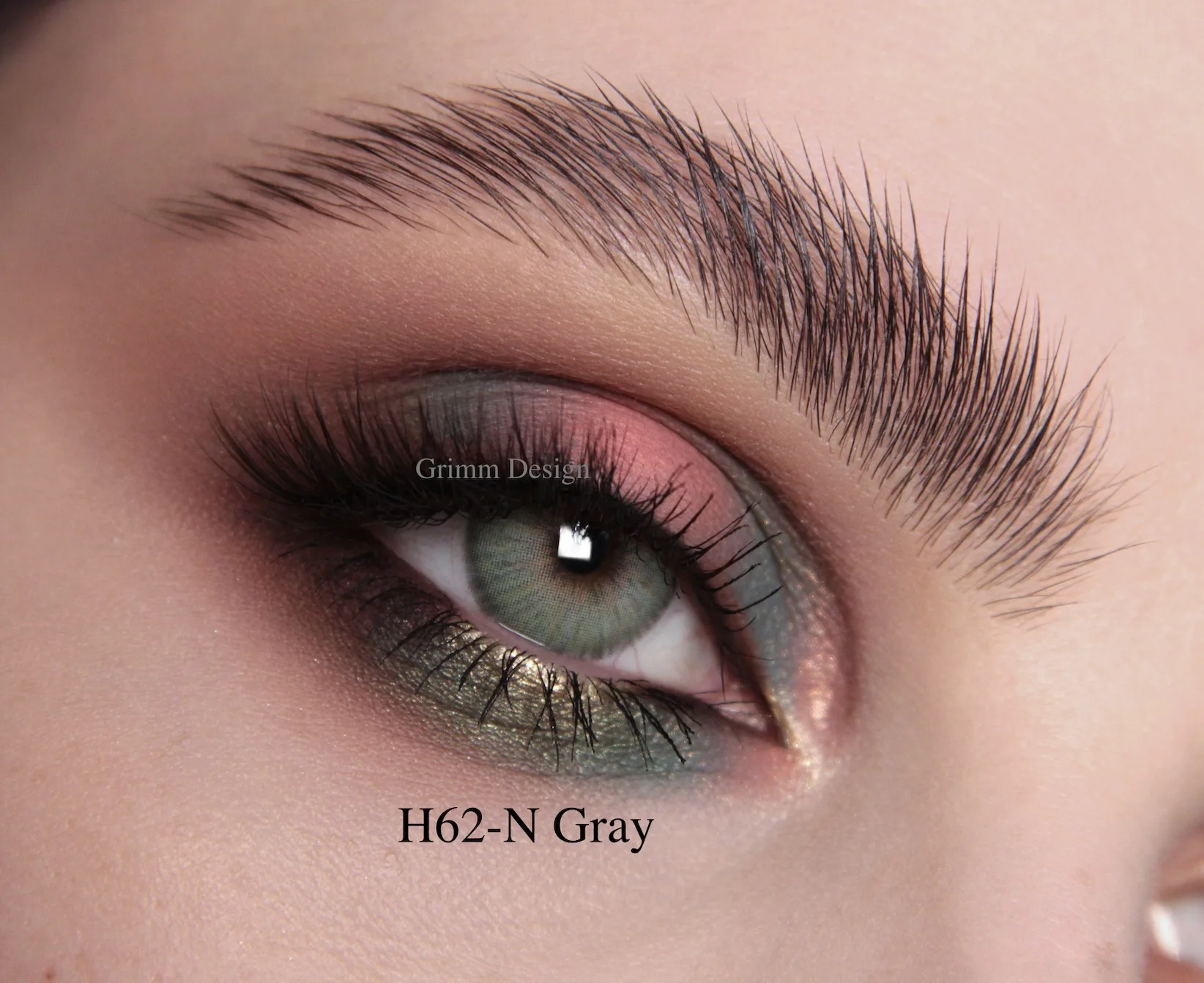 

New york N Gogh Urban layer prescription power Natural 5 tones hand painted Iris painting color contact lens
