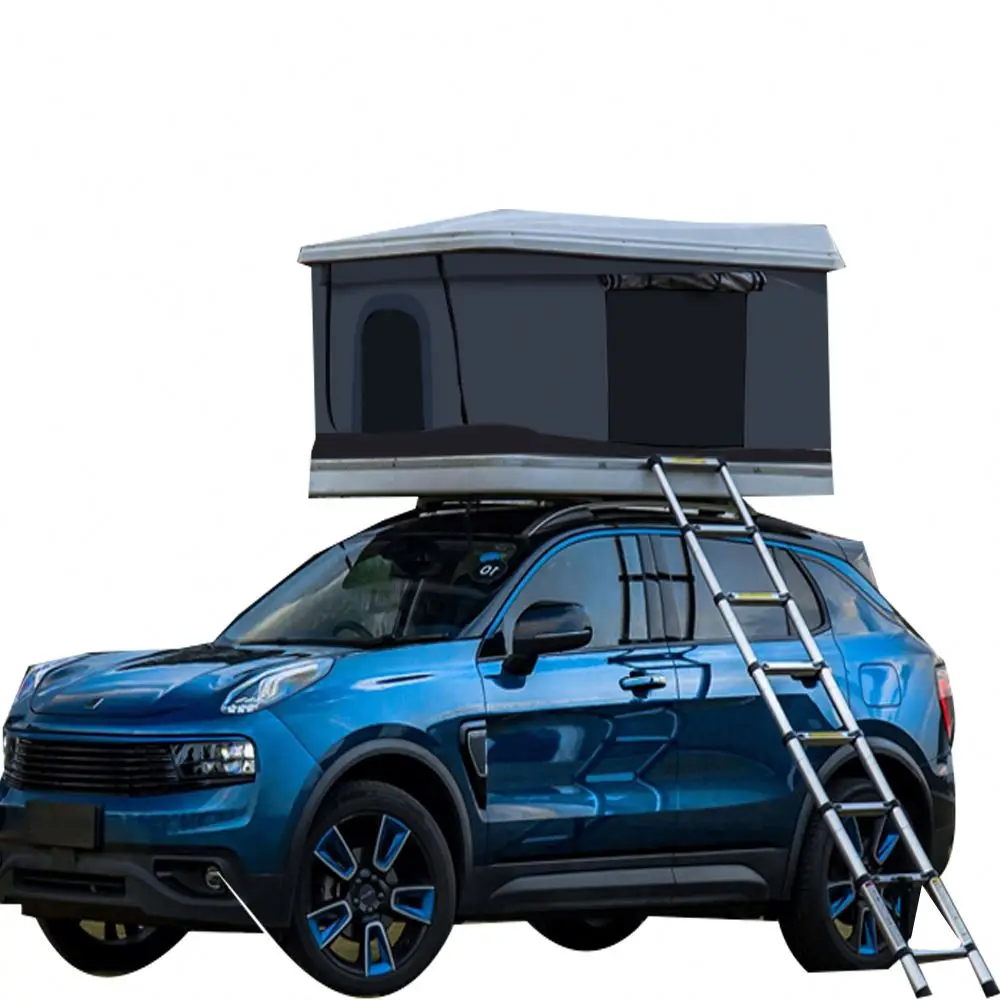 

factory Customized 2-3 People Support Fast Automatic Opening Camping Car roof top Tents For Camping Waterproof Double Layer