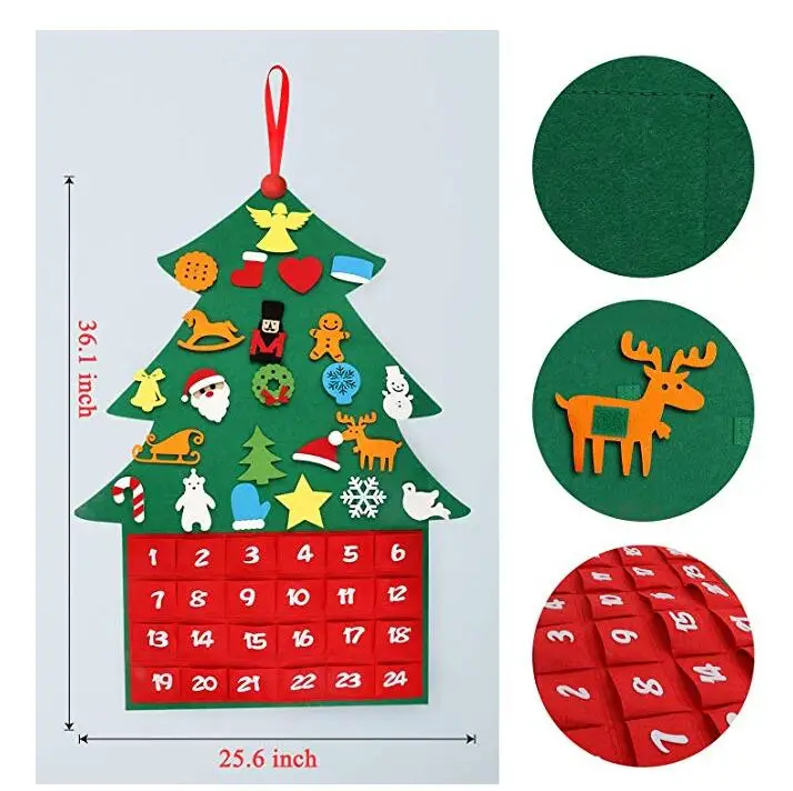 felt advent calendar