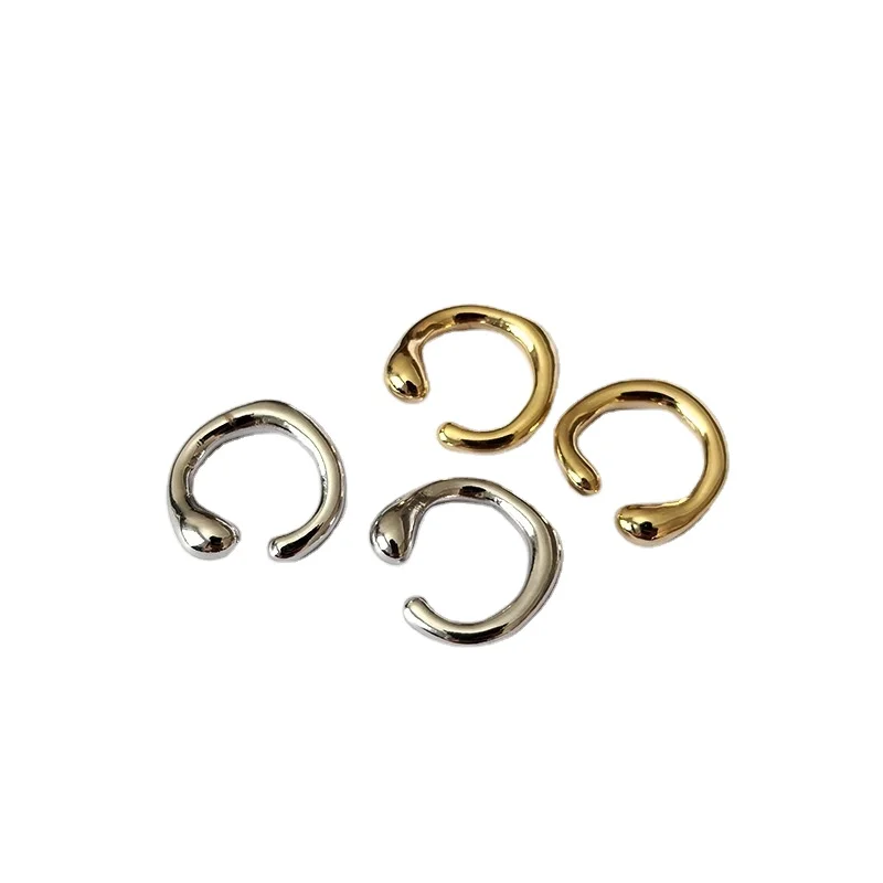 

European and American fashion high-quality irregular circle cartilage perforation without pierced ear bone clip