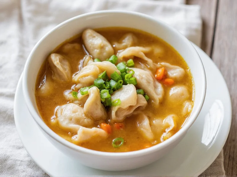 Easy Wonton Soup Recipe in 30 Minutes