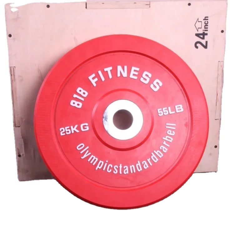 

Best Gym Fitness Equipment Customized Bumper Plates Rubber Weightlifting Barbell Weight Plates