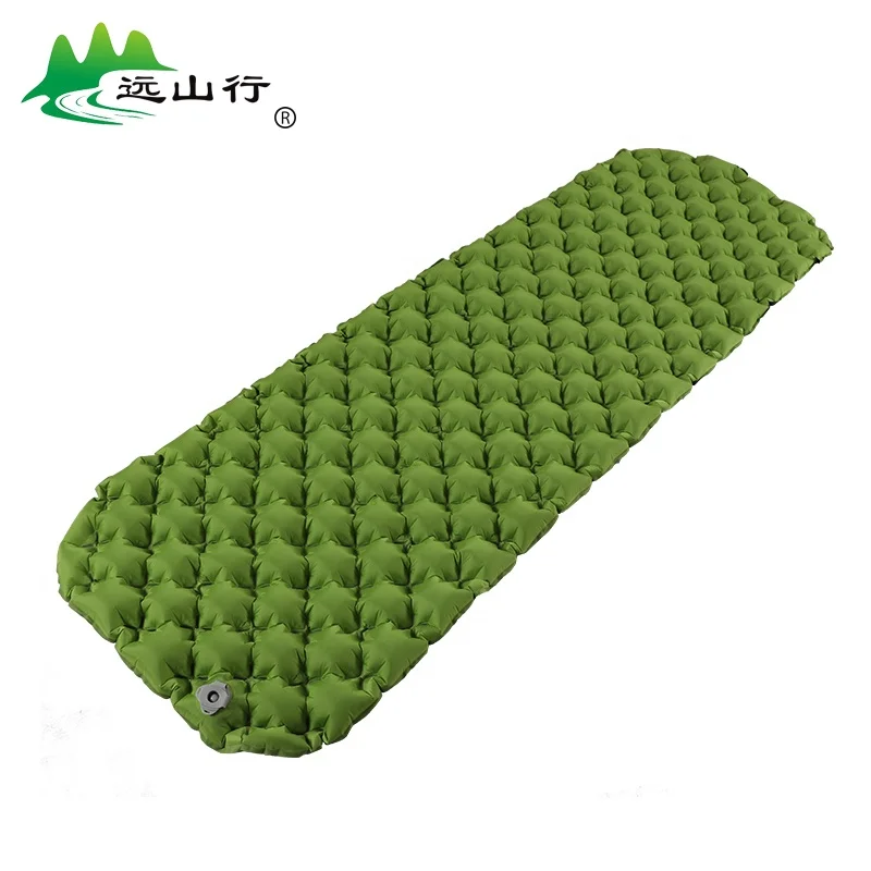 

Travel 40d Nylon tpu folding camping mat and built-in pump inflatable outdoor air mat, Customized color