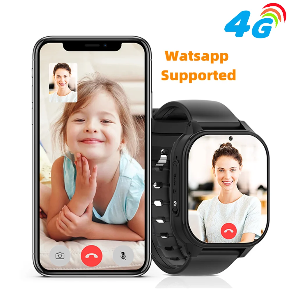 

Kid watches 2023 top seller 4G Kid Wearable Devices D1watsapp included New Generation Big 1.85'' screen Kids watch