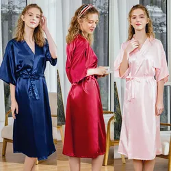 silk pajamas New Arrive  Luxury Sexy Sleep dress 1