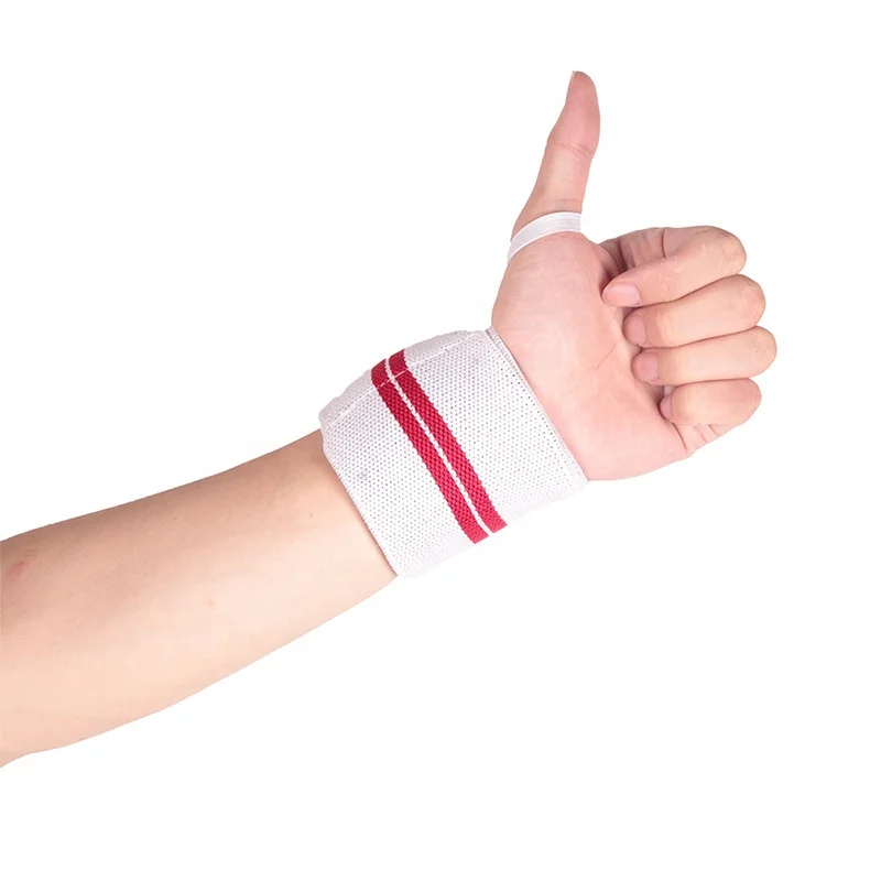 

Sports compression wrist bandage, pain relief weight lifting wrist support straps bandage gym training safety fitness hand wrap, Customized color