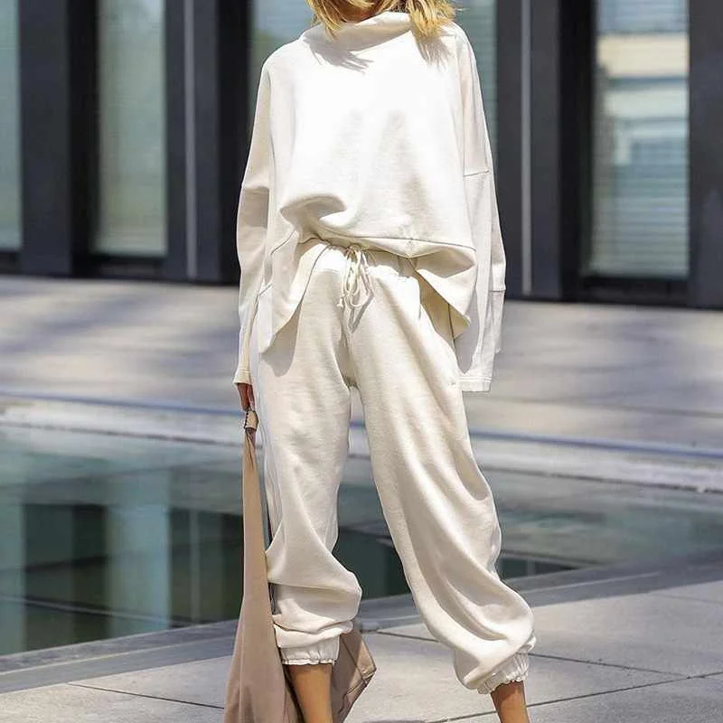 

Women's Sports Two-piece Fall New Hot Sale Loose Casual Pants Suit, Picture color