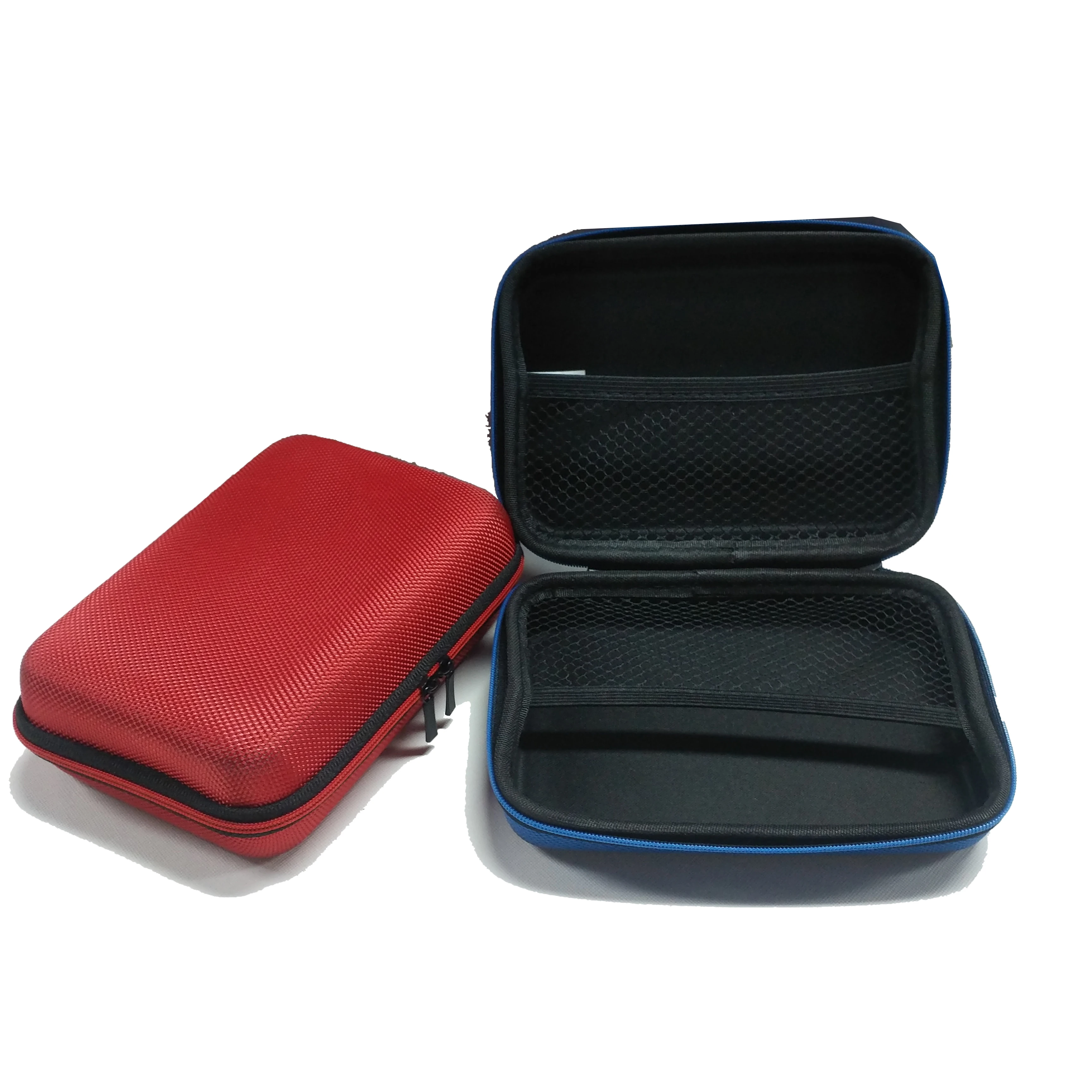 

Colorful customized EVA carry case for small electronic products , EVA storage bag,first aid kit EVA box in stock, Black red ,green,purple,blue or customized