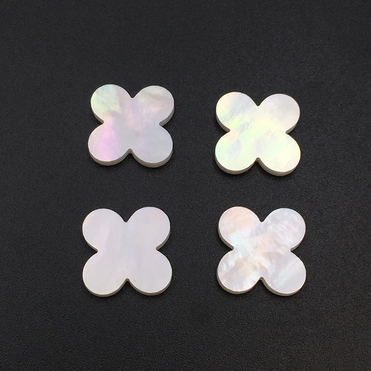 

Fashion style MOP white shell loose stones Mother of Pearls for earrings jewelry making