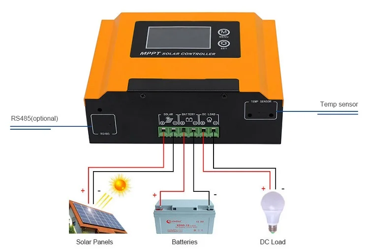 Contrôleur De Charge Solaire Avec Reconnaissance Automatique,Pwm/mppt