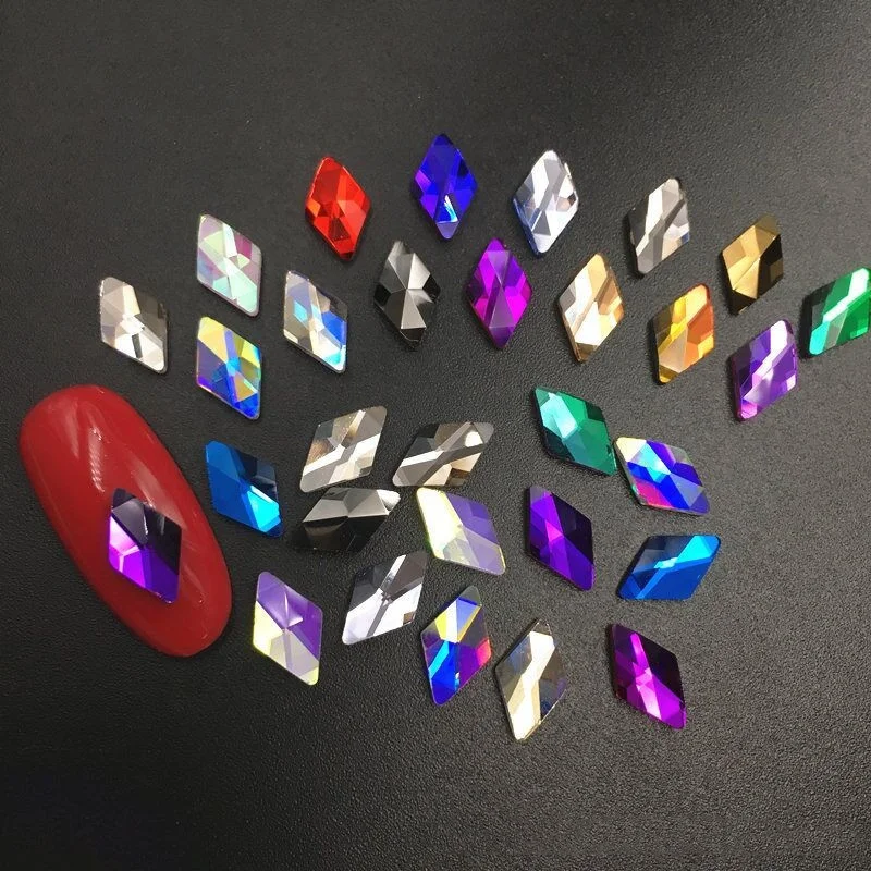 

diamond shape bling various shape strass Non Hotfix Rhinestones bling Nail Rhinestone
