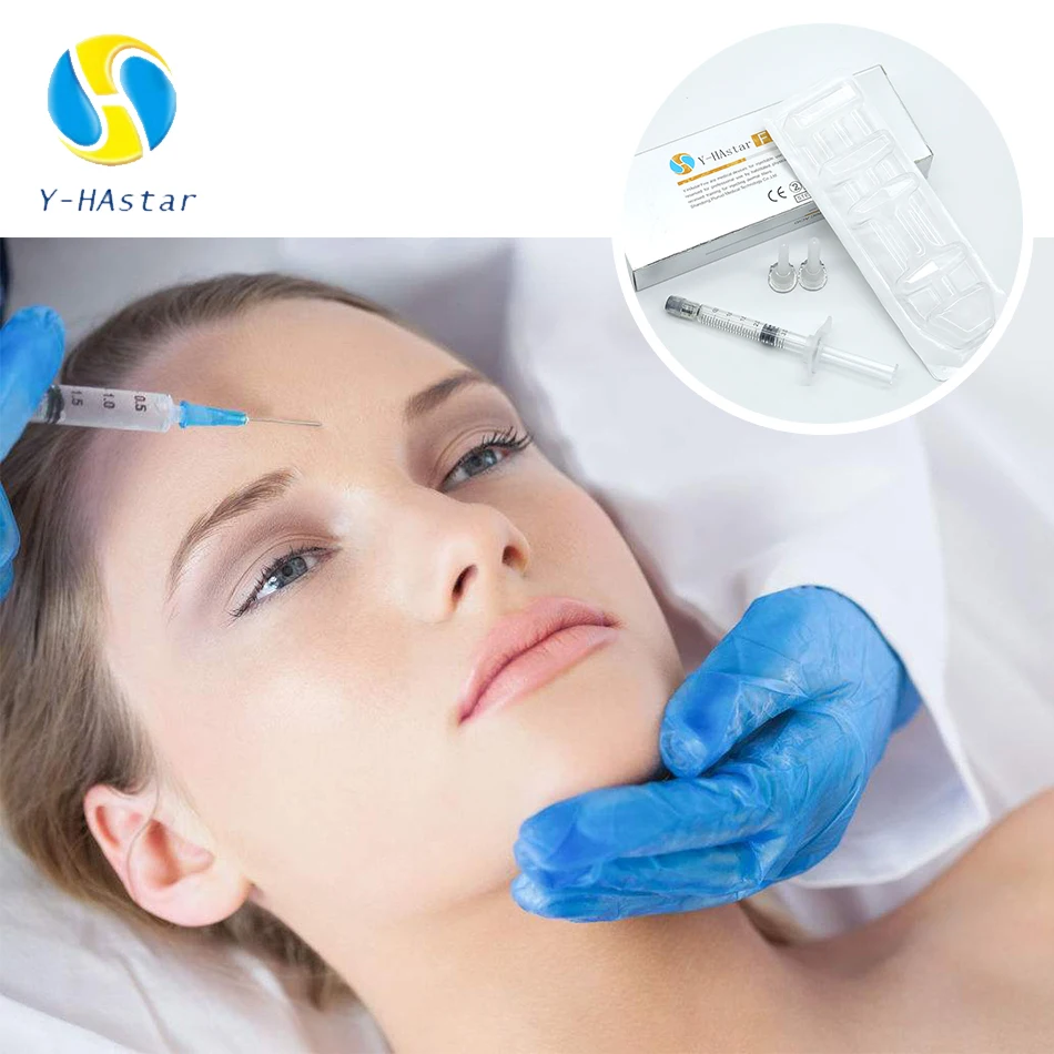 

Safe Injectable Cross Linked Dermal Filler Hyaluronic Acid