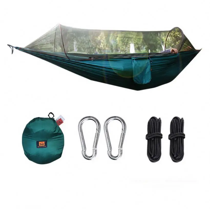
Top Quality Mosquito net Parachute Hammock with Anti-mosquito bites for Outdoor Camping Tent Portable Hammock 