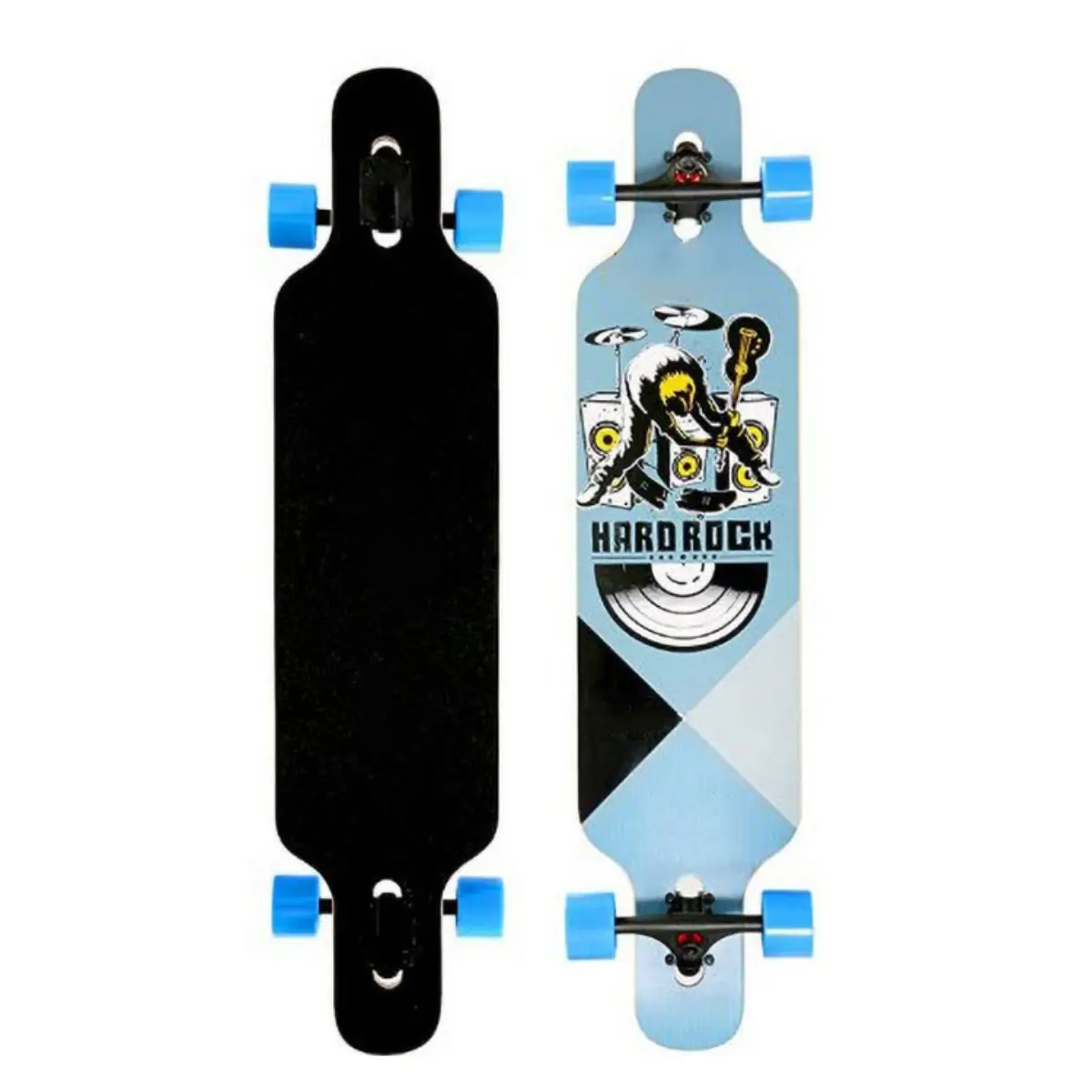 

Wholesale Custom Logo 107*25*13cm Double Rocker Longboard Skateboards For Sale