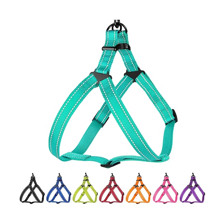 

Nylon No Pull Reversible Dog Harness And Leash Set Cheap Price Custom Logo, Customized color