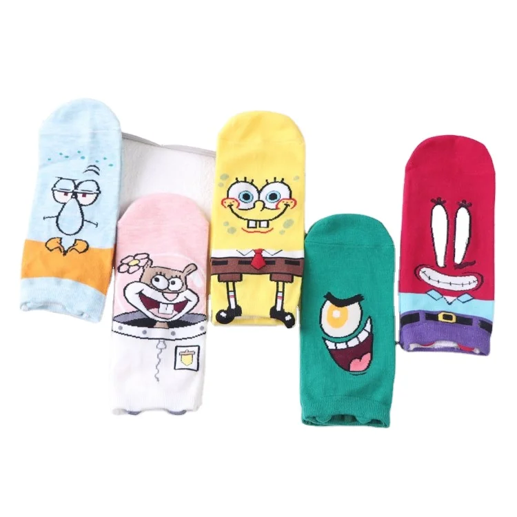 

Funny Harajuku Calcetines Meias Jacquard Cute Cartoon Low Cut Ankle Socks Women Anime Cotton Kawaii Cat Novelty Fashion Socks