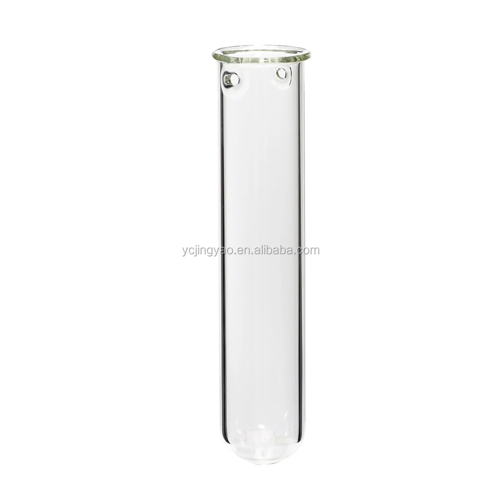 

Hand Blown Hanging Test Tube Vase with Round Bottom, Clear