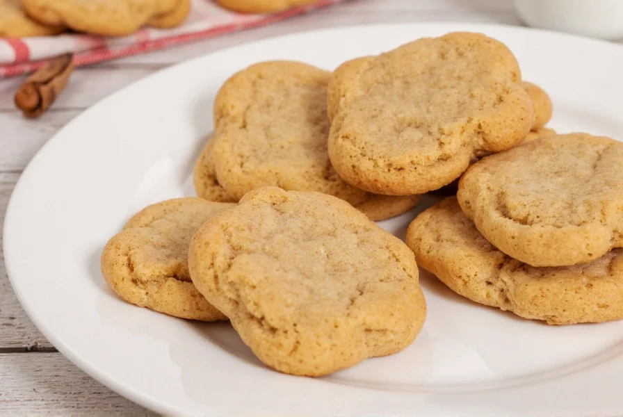 Step-by-step process of making cinnamon sugar cookies showing dough rolling in cinnamon sugar mixture
