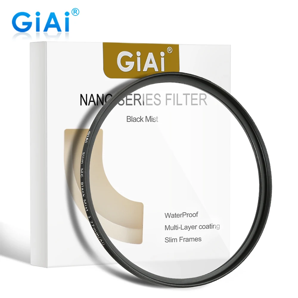 

GiAi Professional Black Mist Filter 1/8 1/4 1/2 1 Pro Camera Lens Filter