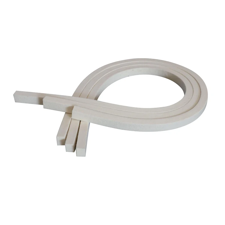 
Custom wool or polyester adhesive Industrial felt strip for door 