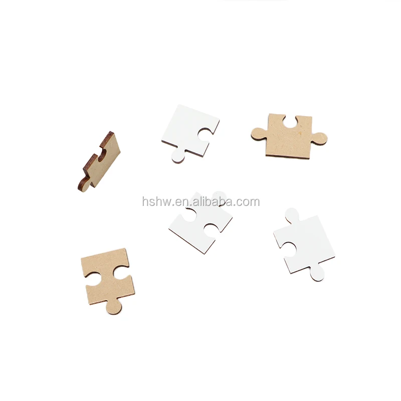 
Blank Sublimation Heat Transfer MDF Jigsaw Puzzle Board 