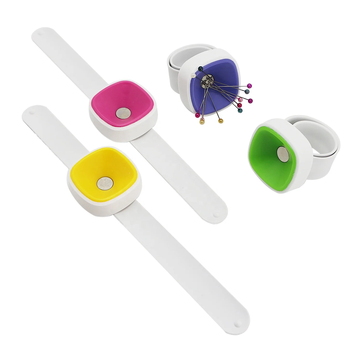 

Needlework wholesale sewing tools Sewing Pin Cushion for Embroidery, Green , yellow , etc