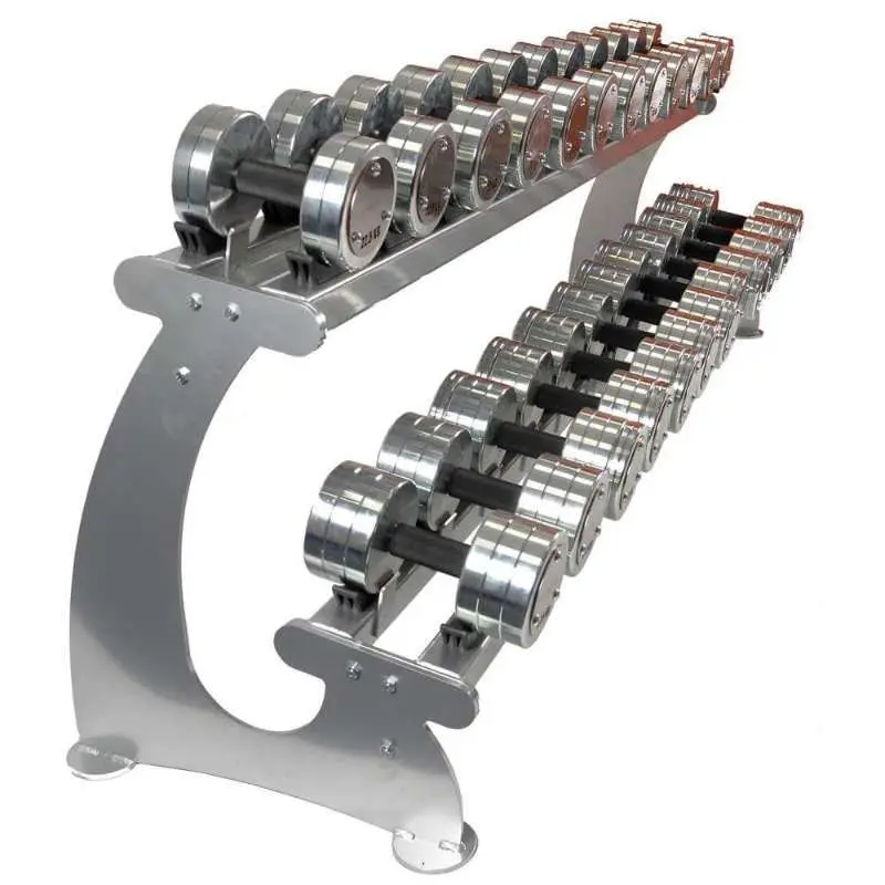 

Hot Sale Fitness Equipment Stainless Steel Dumbbell Set, Black