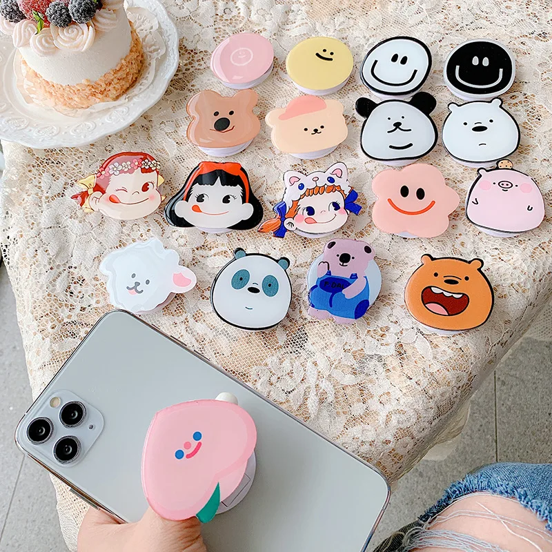 

High quality Cute cartoon Popping Up acrylic Phone Holder