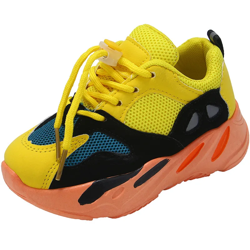 

new mesh teenagers students breathable sports shoes girls kid running shoes kids' sport shoes