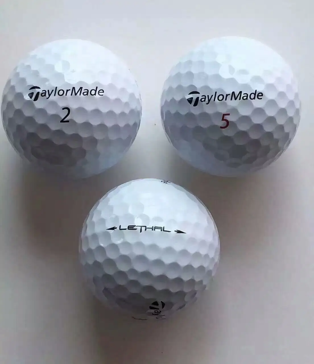 

2 3 4 5 piece large golf ball new used wholesale golf tournament balls used branded golf balls, White/colored