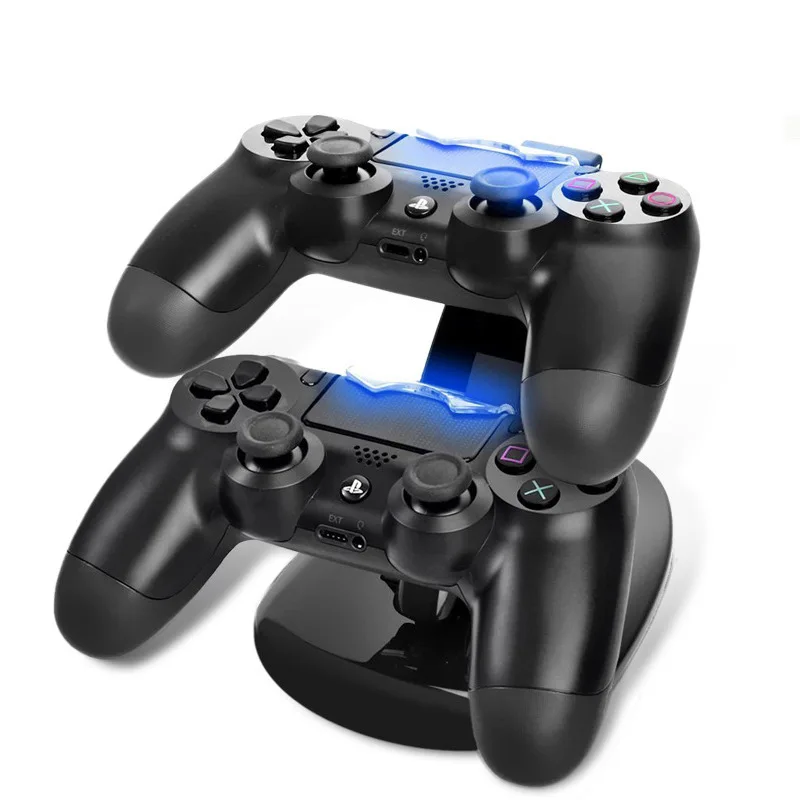 

Only for USA LED Dual Charger Dock USB Charging Station Stand For PlayStation4 Xbox One with Retail Box