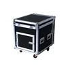 Tool flight case with foam aluminum tool box case