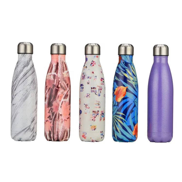 

Double wall Stainless Steel cola flask vacuum bottle, Any color is available