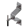 Good quality fixing stone stamping anchor mounting Z bracket system