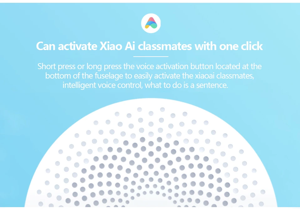 Xiaomi Bluetooth Speaker AI Control Handsfree Call Stereo Portable Wireless Mp3 Player Hands-free Speaker - ANKUX.COM