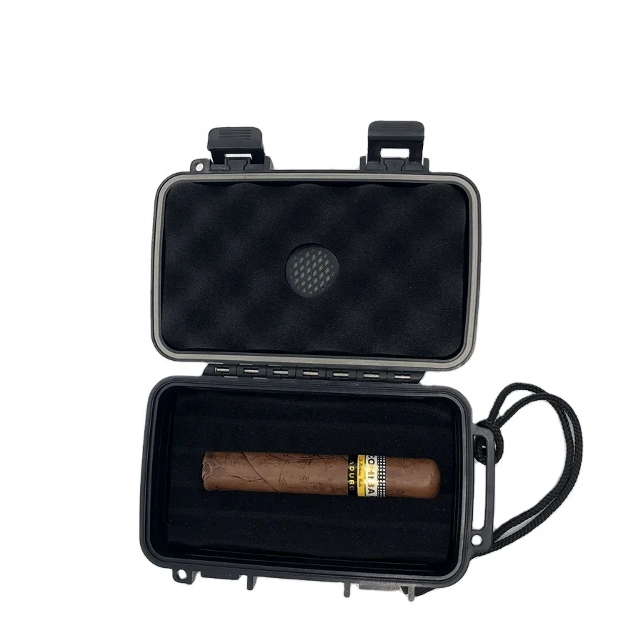 

Cigar hard shell plastic packaging black and mild cigars cigar humidor case, Accept custom color