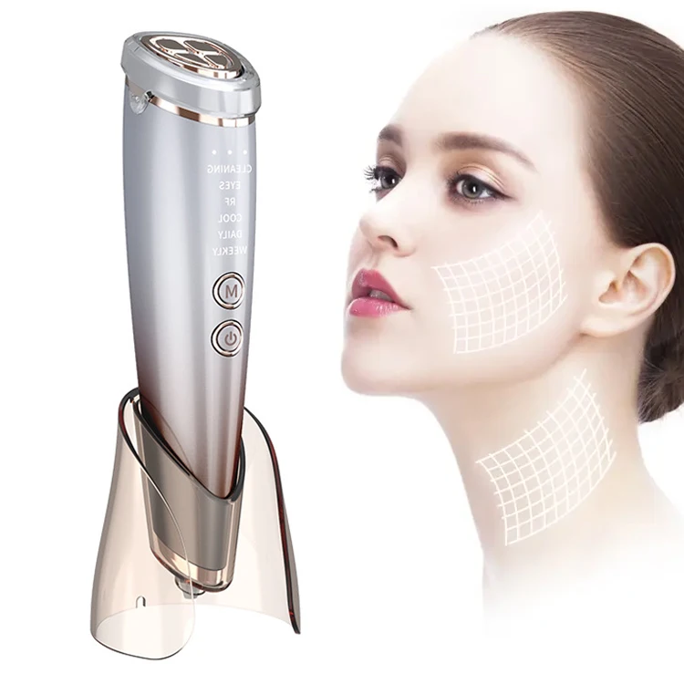 

6 In 1 EMS Face Facial Massage Machine Care Lifting Device Facial Massager Photon Led Light Therapy Face and Neck Massage