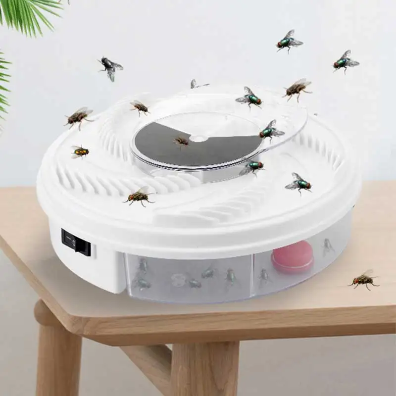 

Pest Reject Control repeller Catcher Mosquito Fly Killer Insect Fly Trap Electric USB Automatic Flycatcher Fly Trap, As photo