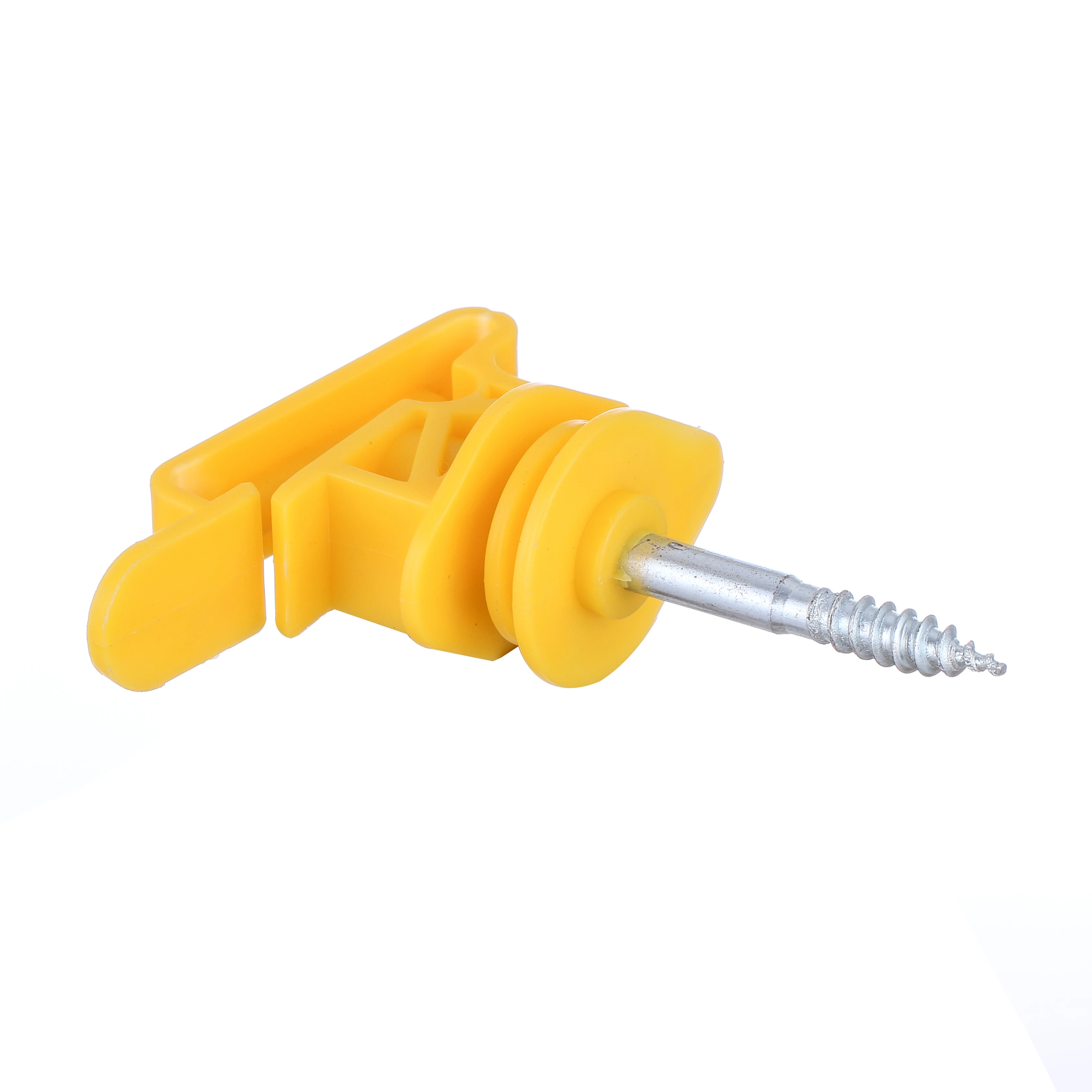 

Terrui Factory Price Top Quality Electric Fencing Insulators Wood Post Screw-in Tape Insulator, Black or can be customized