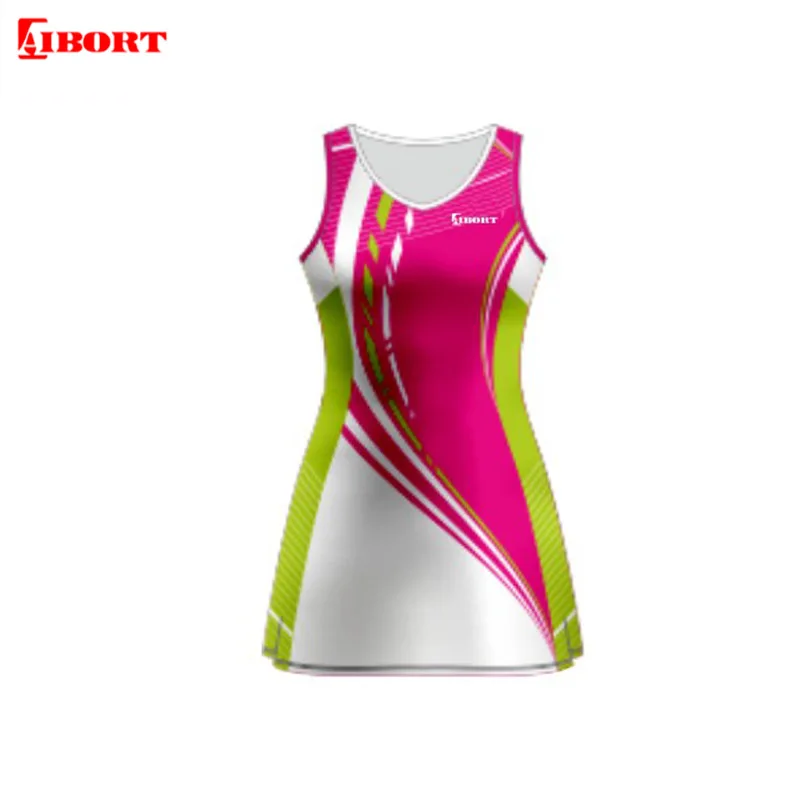 

New Design Custom Netball Dress 100%Polyester Netball Dress