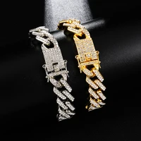 

New Arrival 13mm Miami Cuban Link bracelets For Men Fashion Jewelry